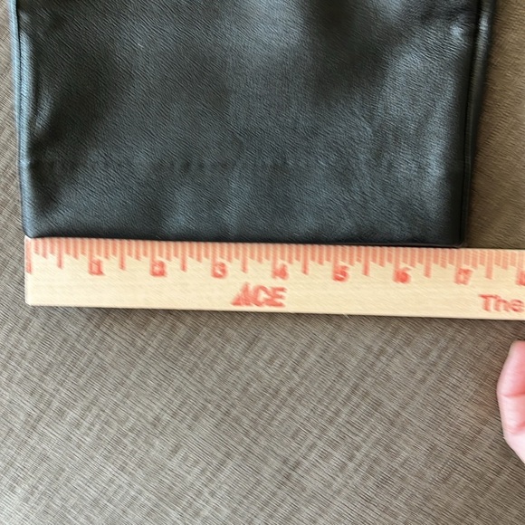 NWT Spanx leather look Slim Straight pants size Large and Tall - Picture 10 of 11